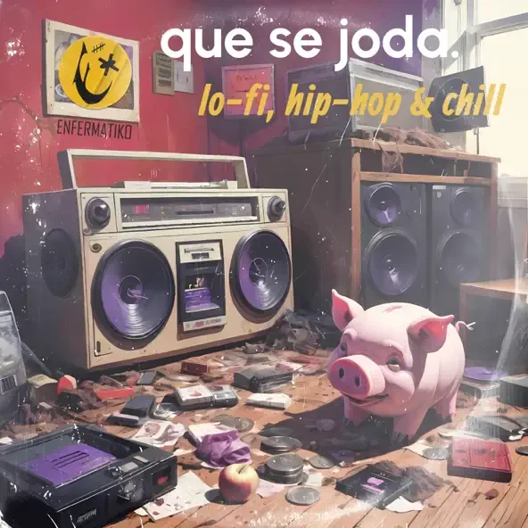 Que Se Joda. Lo-fi, Hip-hop & Chill artwork